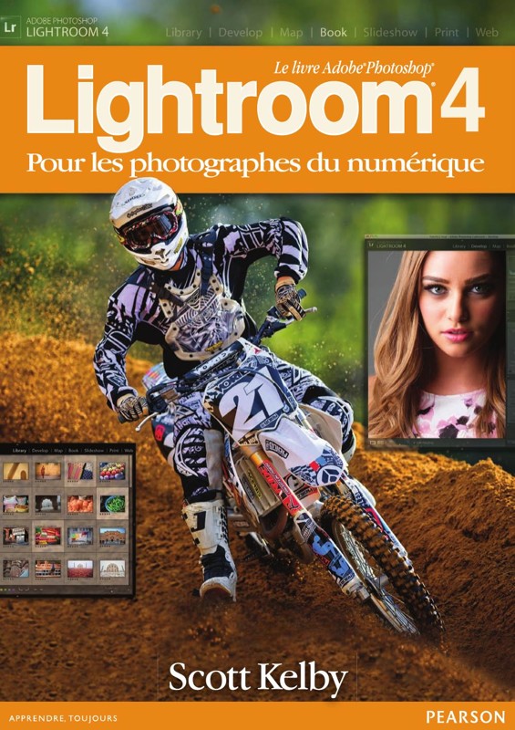Cover of Le livre Adobe® Photoshop® Lightroom® 4