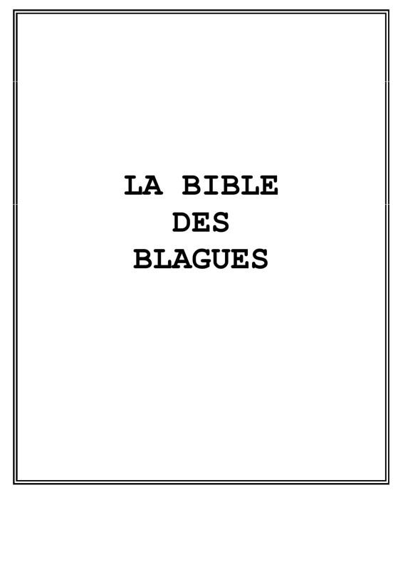 Cover of BLAGUES