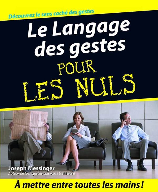 Cover of LE LANGAGE DES GESTES POUR LES NULS